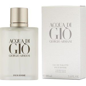 Acqua Di Gio By Giorgio Armani for Men, Eau De Toilette Spray 3.4 Fl Oz